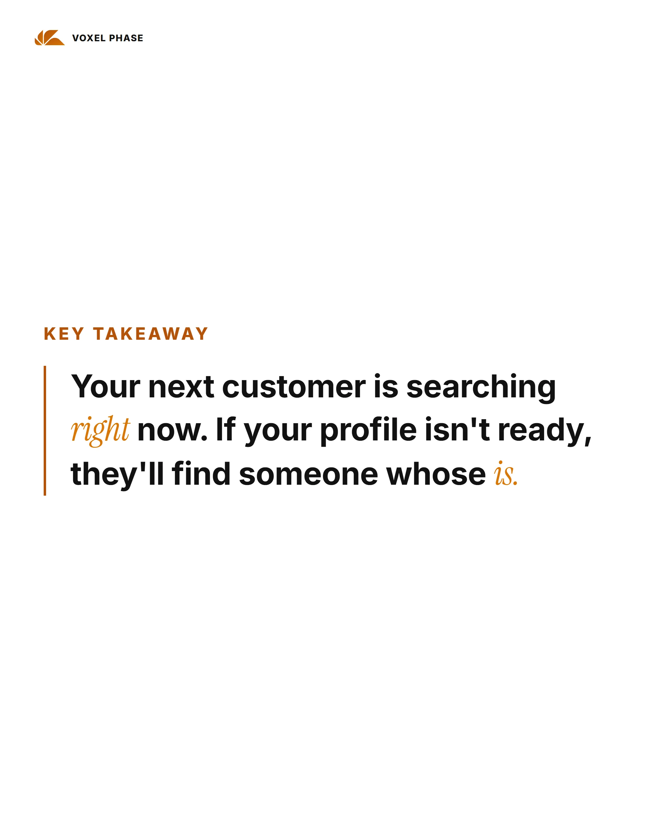 You Have 24 Hours to Convert a Local Search: slide 7 of 7