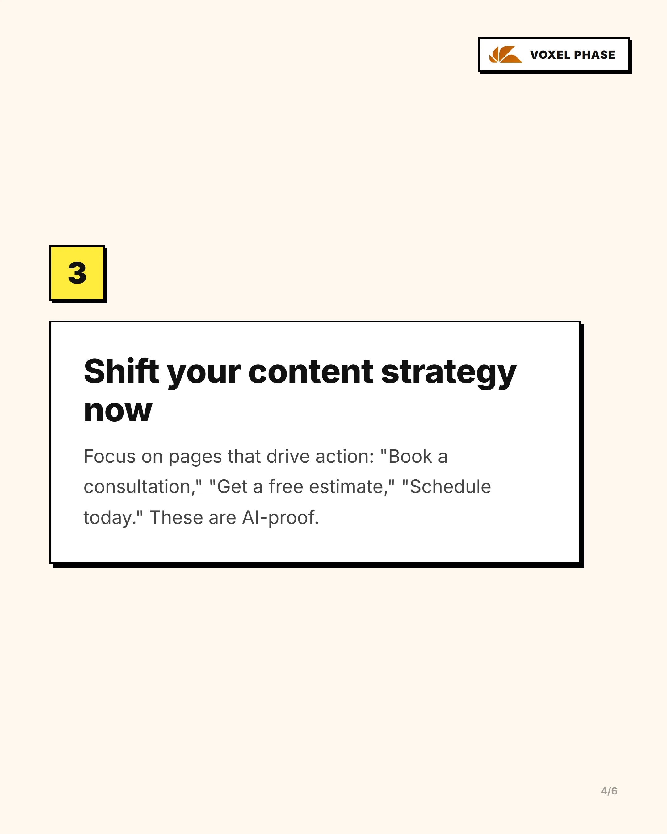 AI Is Stealing Your Website Traffic AI Is Stealing Your Website Traffic: slide 4 of 5