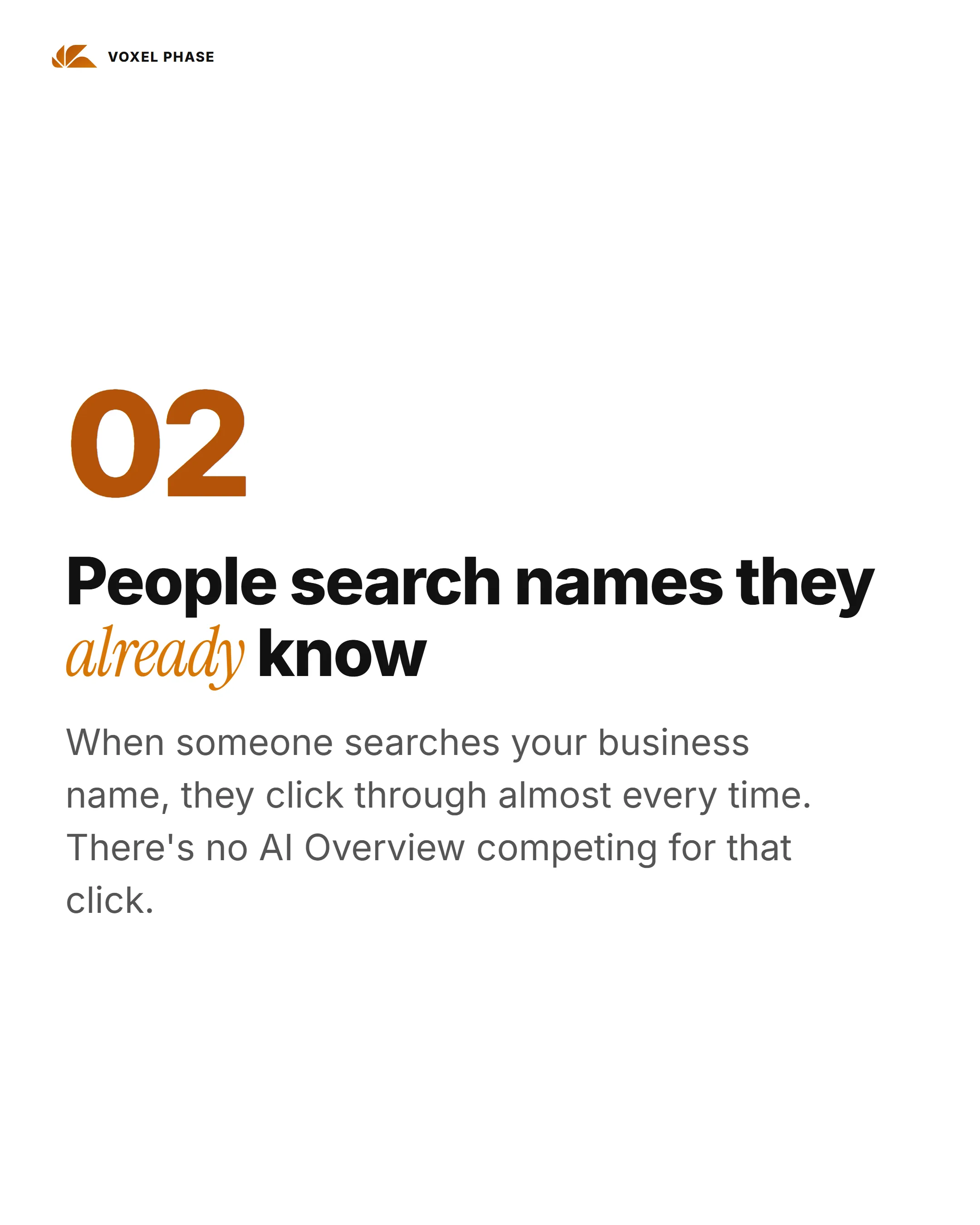 Brand Searches Get 18% More Clicks Brand Searches Get 18% More Clicks: slide 3 of 7