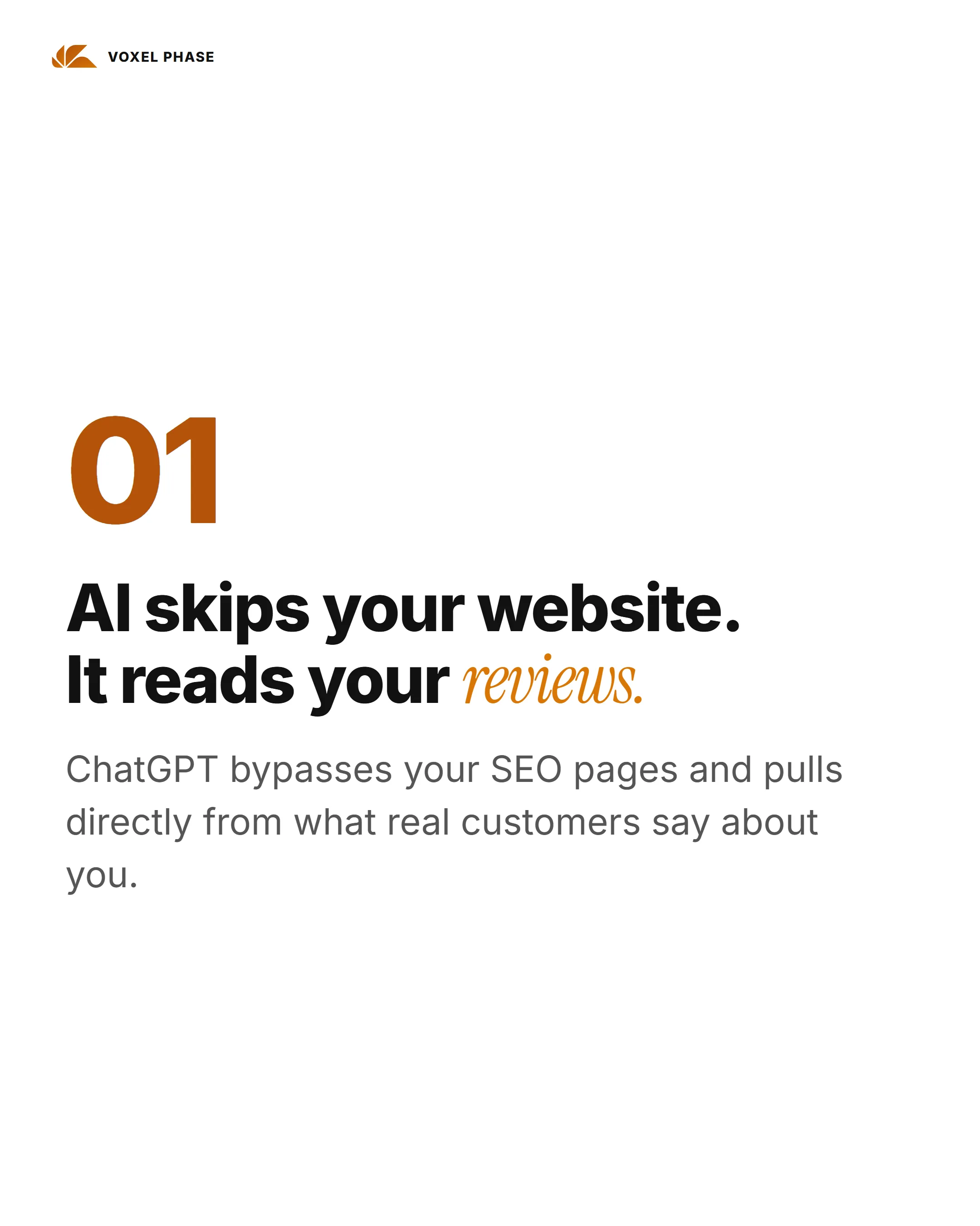 ChatGPT Is Reading Your Bad Reviews ChatGPT Is Reading Your Bad Reviews: slide 2 of 7