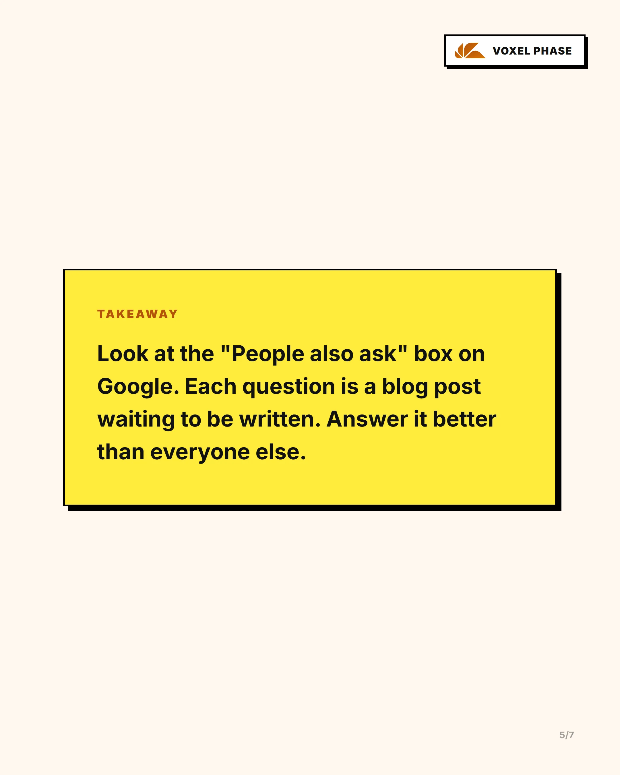 Find the Exact Words Your Customers Google Find the Exact Words Your Customers Google: slide 5 of 6